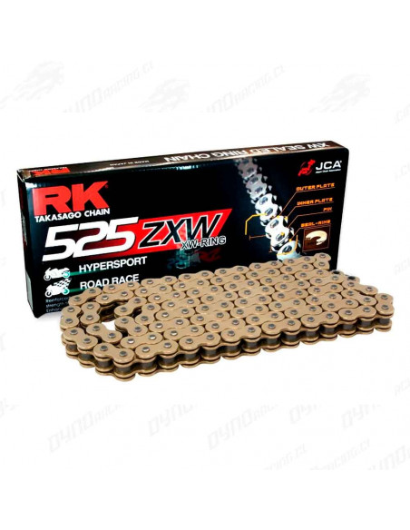 Cadena Rk Zxw Dorada Zxw Ring Reforzada Super Sport